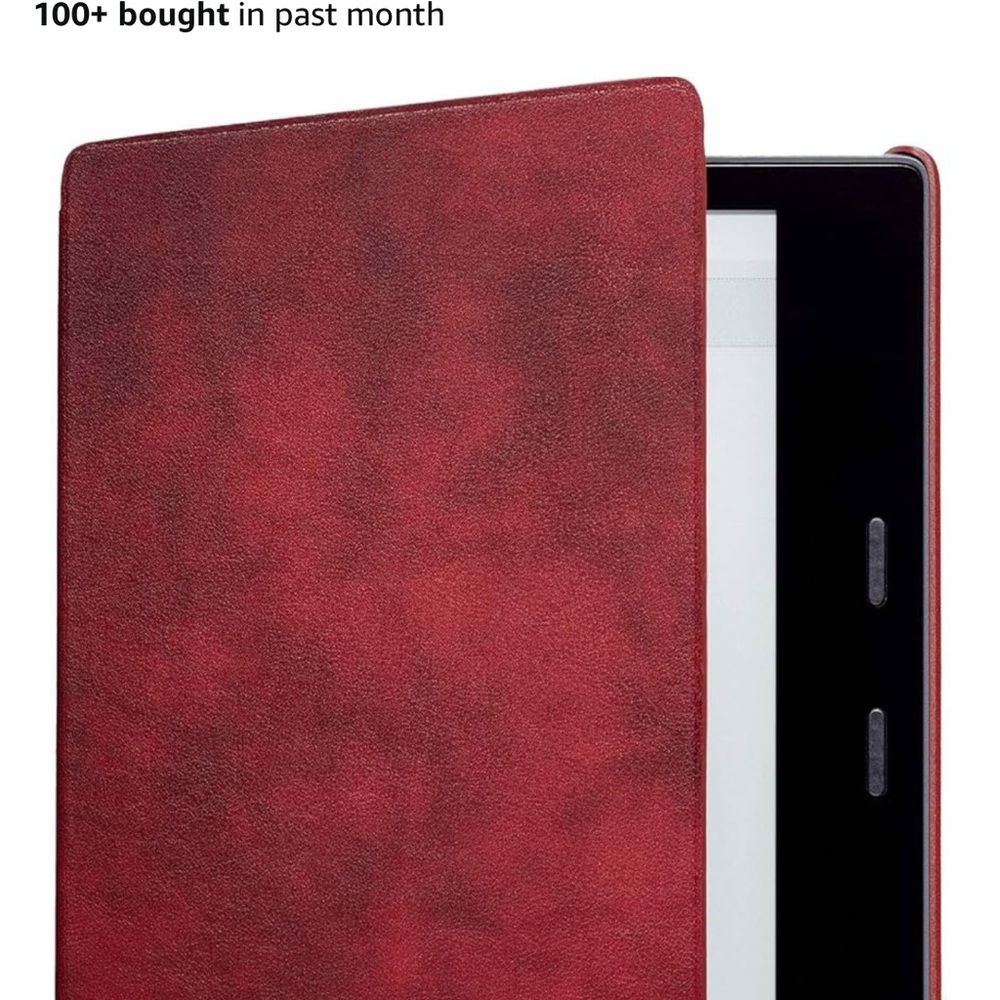 Amazon Red and Gray Cloth Kindle Covers